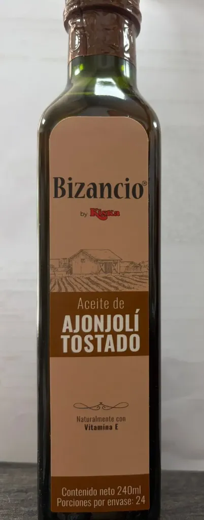 [PES2601] Aceite ajonjolí bizancio tostado x240 ml