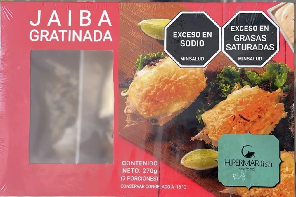 Bandeja Jaiba Gratinada