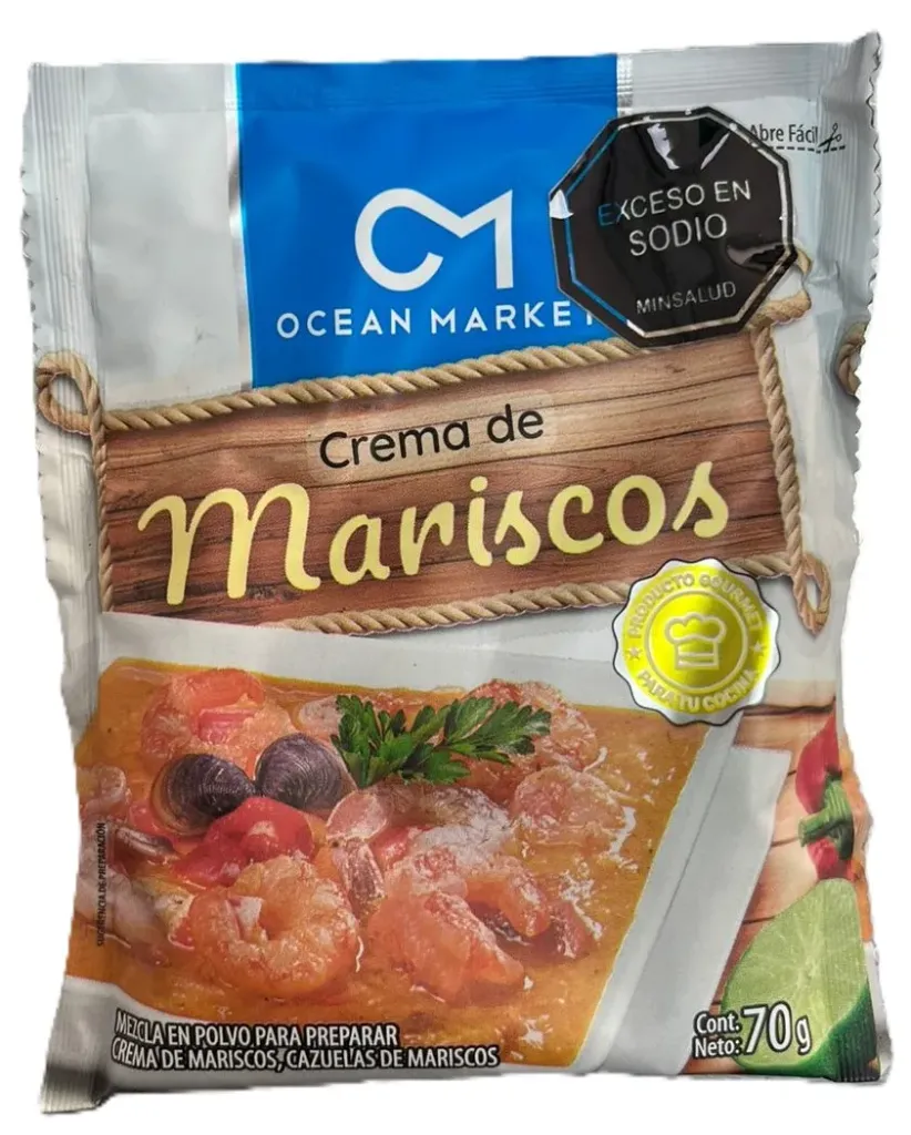 Crema de Mariscos Ocean