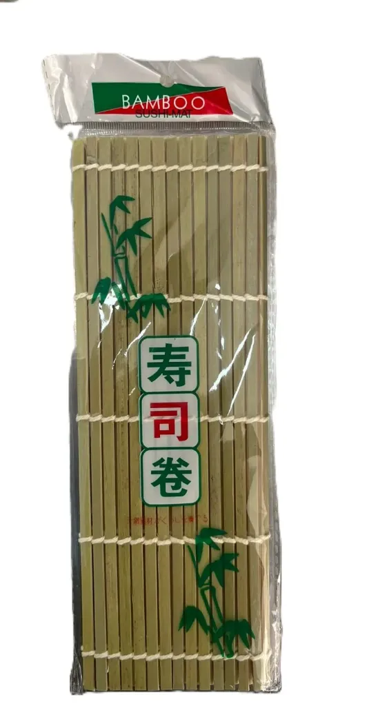 Esterilla bambú verde