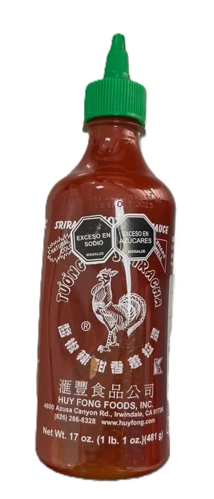 Salsa de chile Sriracha 481g