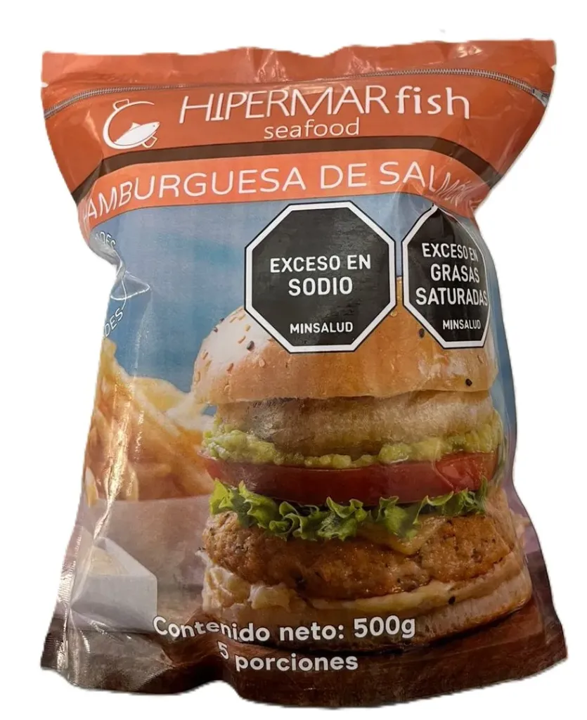 [PES2824] Hamburguesa De Salmon X 5und